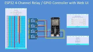Tech Note 149 - ESP32 4-Channel Relay / GPIO Controller with Web UI