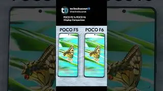 POCO F5 Vs POCO F6 Display Comparison 😍
