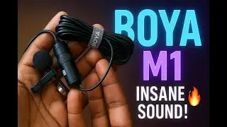 BOYA M1… Beast Mode!#boyaM1 #boyamic #micreview #budgetmic   #contentcreator #viralshorts #unboxing