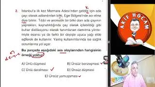 SES BİLGİSİ SORU ÇÖZÜMÜ@akifhocam @sureyayinlari