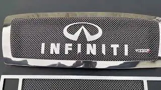INFINITI QX56 на сдаче решетка ХРОМ с решеткой в бампер от CHROME-TUNING.COM вотсап+79139128042