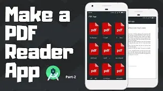 Make a PDF Reader App | Android Project | Part-2/2