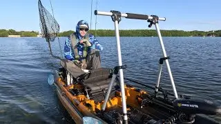 Have a MOTOR on your KAYAK? YOU NEED TO WATCH THIS! Motorized Kayaks Tips WD-40 and more