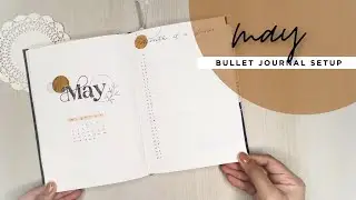 May 2024 Bullet Journal Setup✨| Simple and Functional Spreads