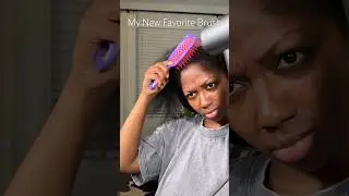 Trying the Unbrush #hair #youtubeshorts #shorts