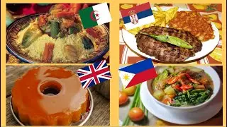 National Dish of Each Country - Part 1