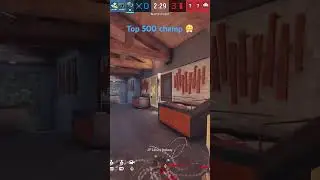 This guy is going pro the way he plays. He’s probably a top 500 champ too. #rainbowsixsiege