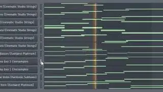 A simple demonstration for how I build my strings mockups.