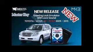 Toyota Lexus 40-80 BIT 2005-2019 Steering Lock Emulator With Lock Sound Programming Required