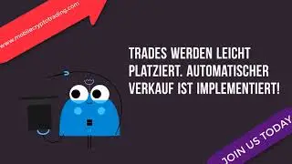 Nutzung der Mobile Crypto Trading Software (DE)