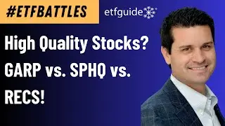 ETF Battles: TOP QUALITY Stocks at a Fair Price? Here's GARP vs. SPHQ vs. RECS!