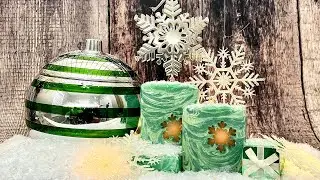 Christmas goat milk soap launch: Frosty Peppermint! Christmas soaps are here! Winter Soaps!