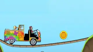 Hill Climb Racing 2 - Hippie Van  Gameplay Part 5
