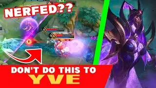BEST BUILD YVE WITH SLOW AOE DAMAGE | ITEM BUILD + EMBLEM | CrisDigi | MLBB