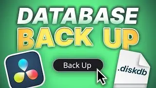 How to Share or Backup a DATABASE in Davinci Resolve