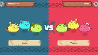 S1 Axie Infinity when the tank a.k.a plant clutches the game