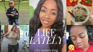 Life Lately: In Sickness & Health 😒, Trying PHO 🍜 , Family Feud 👊🏽 and MORE! | Mom Vlog