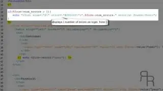 PHP tutorial (Login Form with admin and Advanced features and members accounts part 1)