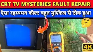 Crt Tv Very Mysterious and Secret Fault Repair | बहुत मुश्किल से ठीक हुआ यह फॉल्ट |