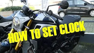 CFMOTO 700 CL-X - HOW TO SET CLOCK
