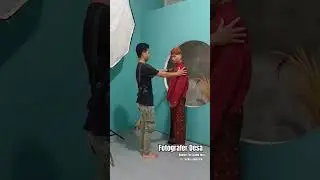 BTS Photoshoot di studio pedesaan. #fotografer #desa #kerja #studio #daridesauntukindonesia