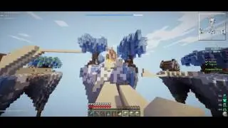 Играем на BedWars Hard #6 Еле-еле затащили!