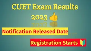 CUET Result 2023/#cuet exam date/#Cuet#cuet2023 /CUET Registration