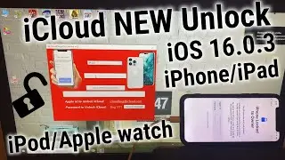 iCloud Unlock iOS 16 0 3 Bypass Hello Screen New Working Method Sim Support