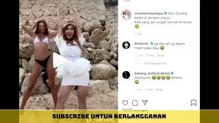 Irma Dharmawangsa Tiktok Dengan Bule Berbikini, Netijen Kecewa Irma Tak Berbikini