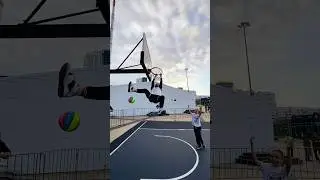 Коронная связочка с Димой @dimavasilov #basketball #freestyle #dunk