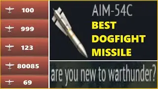 War Thunder's new BEST dogfighting missile?