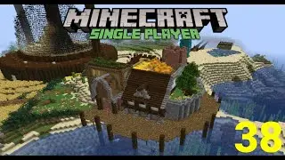 Bee Farm and Oddly Shaped Medieval Building - Minecraft EP38