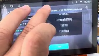 Select Car model for honda head unit work with the MID screen