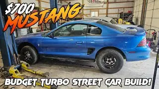 $700 1995 Mustang Goes From Slow V6 To SCREAMING Turbo LS! New Budget Build!
