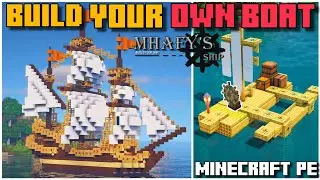 ⛵MHAFY'S SHIP ADDON for BEDROCK | MINECRAFT PE +1.21 #addons