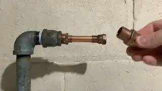 What happens if you solder threaded fittings?