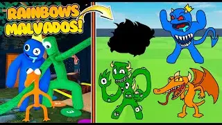 😱EVIL TRANSFORMATION! Drawing Challenge! Rainbow Friends Roblox! The BYN Show!