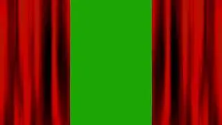 stage cinema curtain opening greenscreen