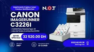 NGT : Offre Canon C3226i Copieur multifonction