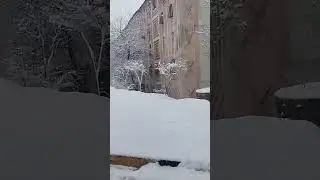зимистон шуд Душанбе 2 руз аст барф меборад 😲🤗 #ватан #душанбе #точикистон #гариб #модар #мухочир