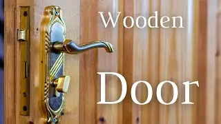 Old Wooden Doors - Open and Close - with Creaking Sound Effect