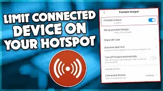 How to limit connected device on your hotspot | TECH ON |