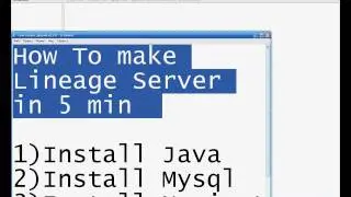 How To Make Lineage Server
