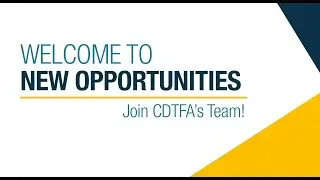 CDTFA | Gateway to New Opportunities