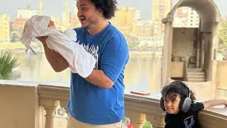النونو الجديد وصل 👧 يوم الولاده كامل 💋غرام عبدالله ناصر 👑