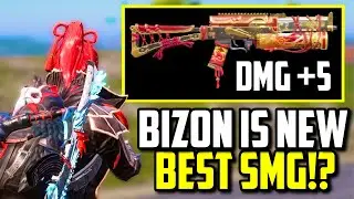 BIZON DAMAGE INCREASED MAKING IT BEST SMG?! | PUBG Mobile