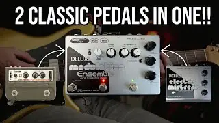 2 Classic Modulation Pedals In One! | JFX Pedals Deluxe Modulation Machine Pedal Demo