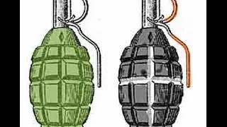 Прикол из металлолома (граната Ф-1)