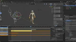 Blender-Mixing Motion Capture Clips