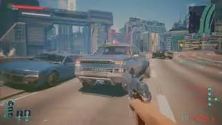 Cyberpunk 2077 PS5 4k 60fps Free Roam and gameplay